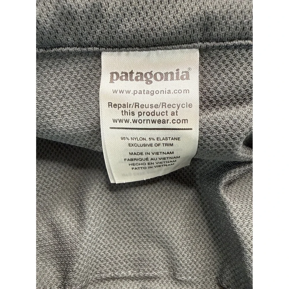 Patagonia Pants Women 22 Gray Quandary Hiking Outdoor‎ Straight Leg Stretch FGE